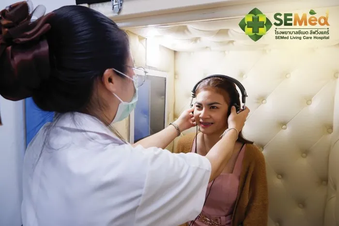 การทดสอบสมรรถภาพการได้ยิน (Screening audiometry)