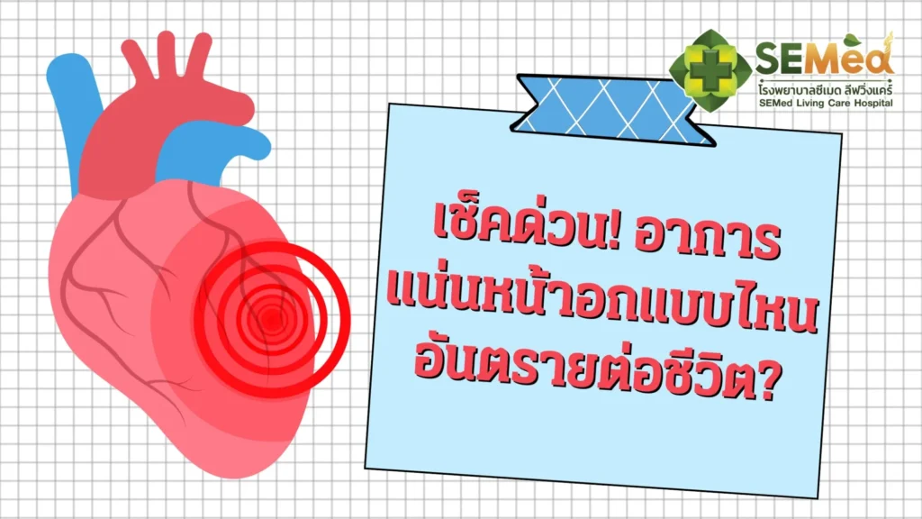 สาระความรู้สุขภาพ อาการแน่นหน้าอก