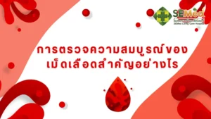 ตรวจความสมบูรณ์ของเม็ดเลือด