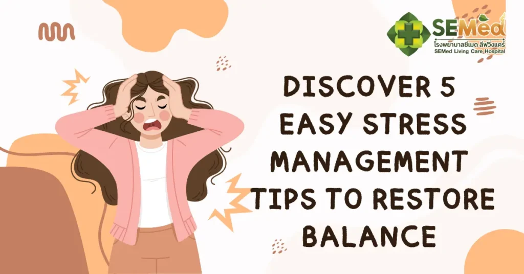 Discover 5 Easy Stress Management EN